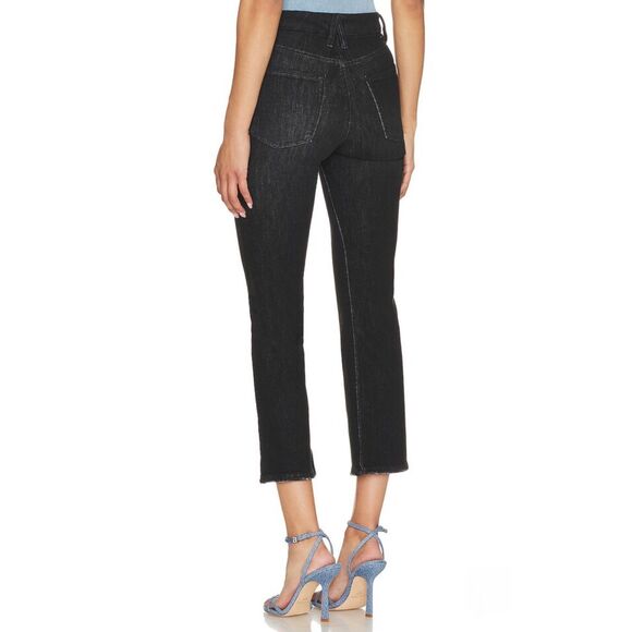 Good American Good Legs Cropped Mini Bootcut Jeans Size 12/31 - Picture 3 of 12